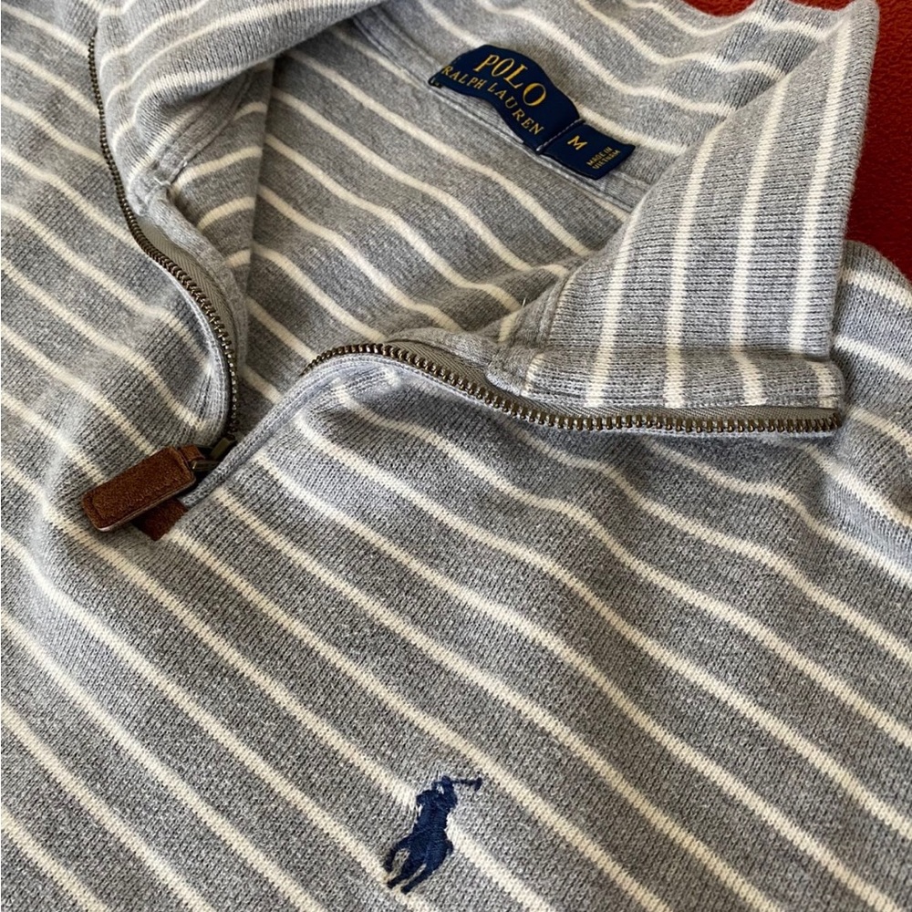 Ralph Lauren by  polo 1/4 zip Seawater